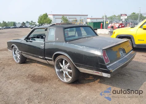 1984 Chevrolet Monte Carlo from USA, damaged, VIN 1G1AZ37H9ER201513